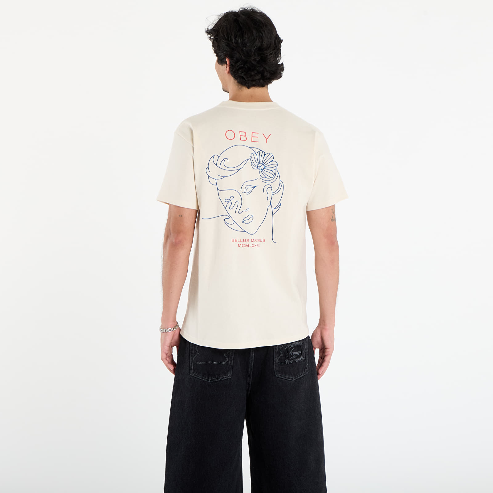 Μπλούζες OBEY Bella Maximus T-Shirt Cream