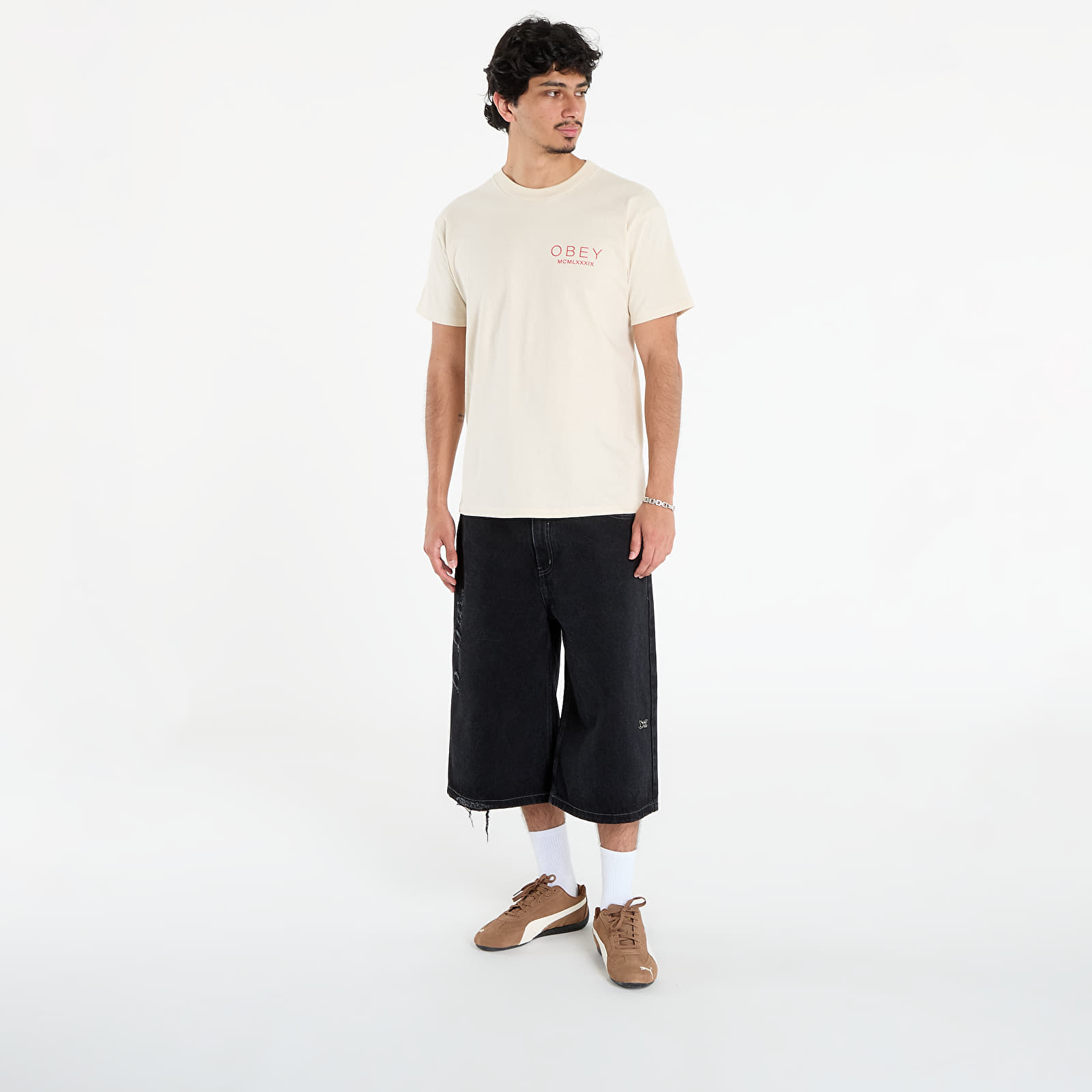 Μπλούζες OBEY Bella Maximus T-Shirt Cream