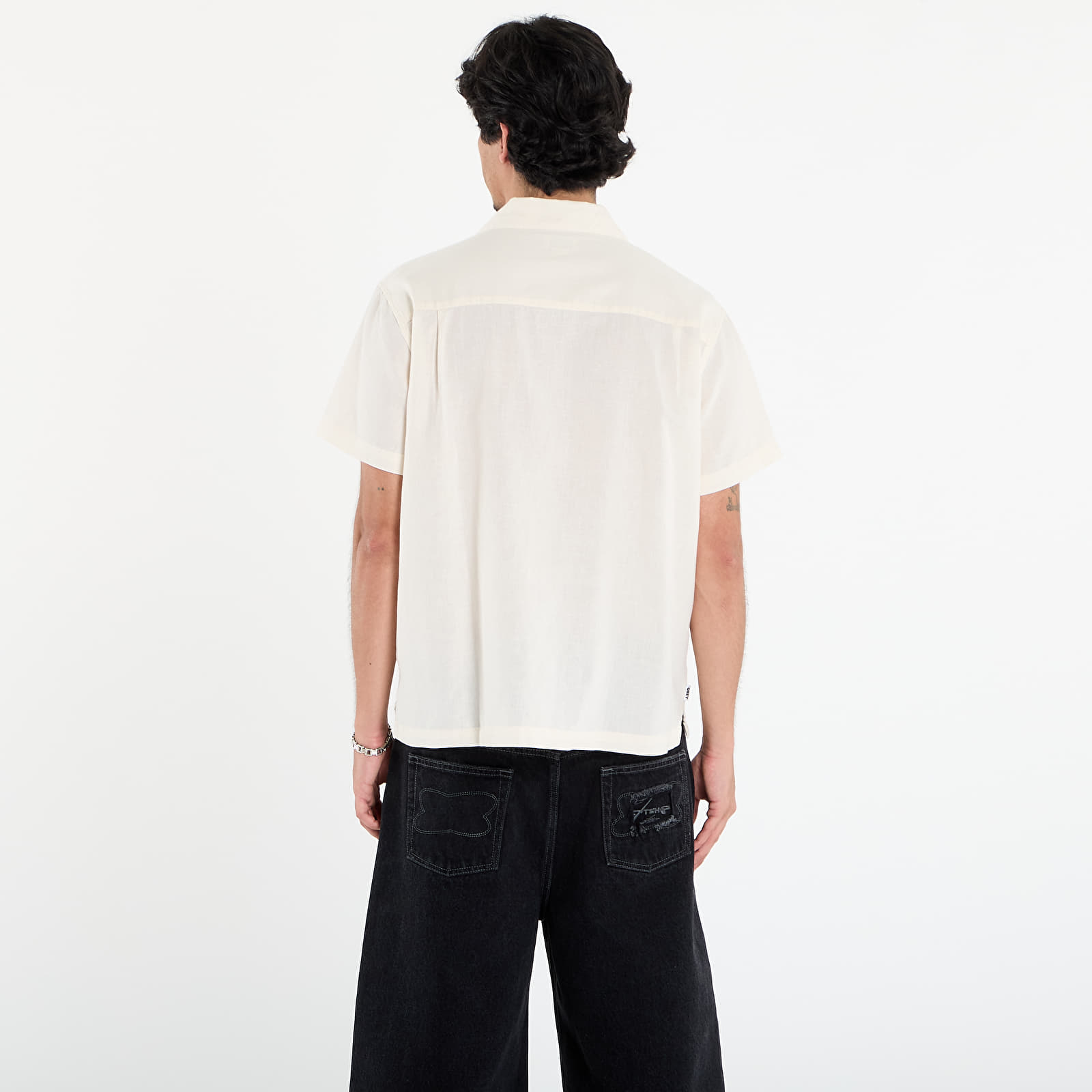 Πουκάμισα OBEY Frances Woven Shirt Unbleached Multi