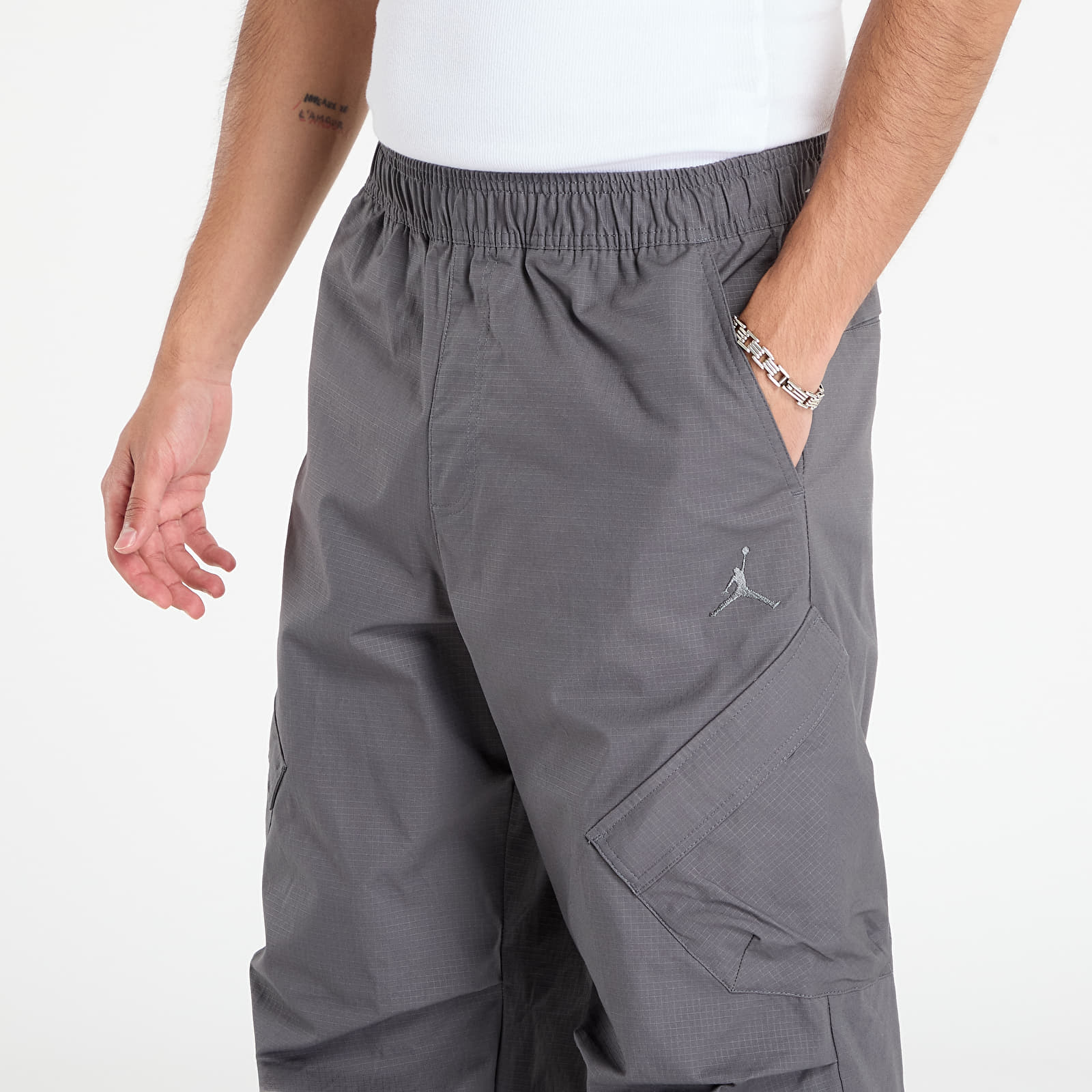Kelnės Jordan Flight Men's Utility Pants Iron Grey