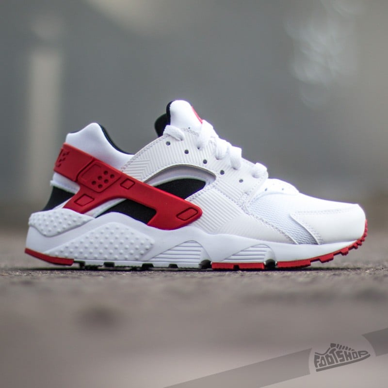 Huarache hotsell red white