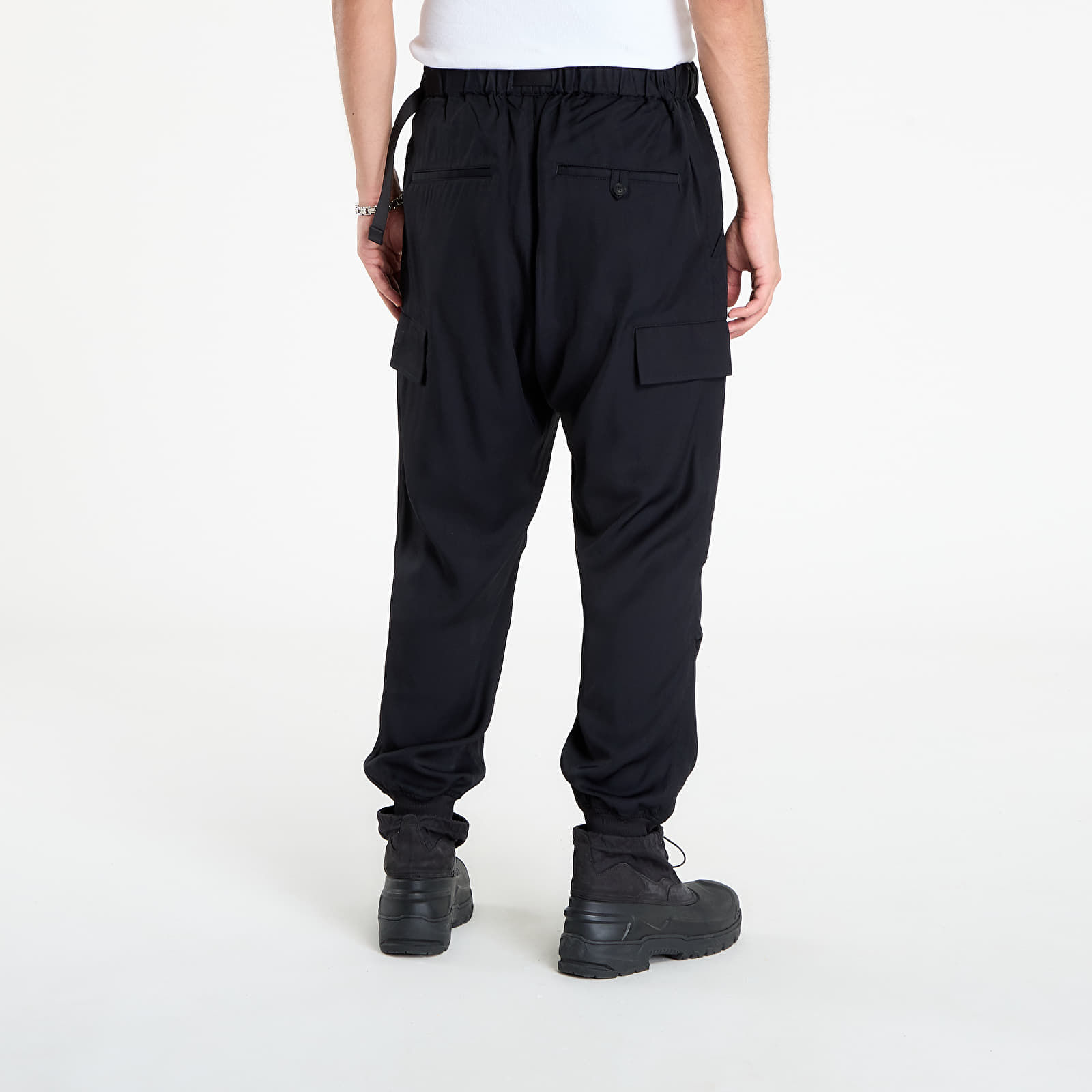 Spodnie Y-3 M Rayon Twill Cuffed Pants Black