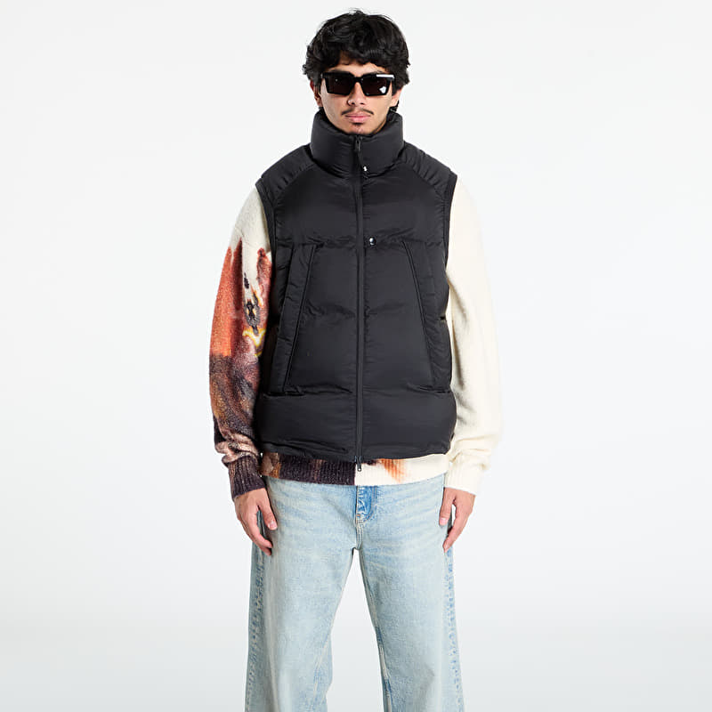 Y-3 M Puff Vest Black