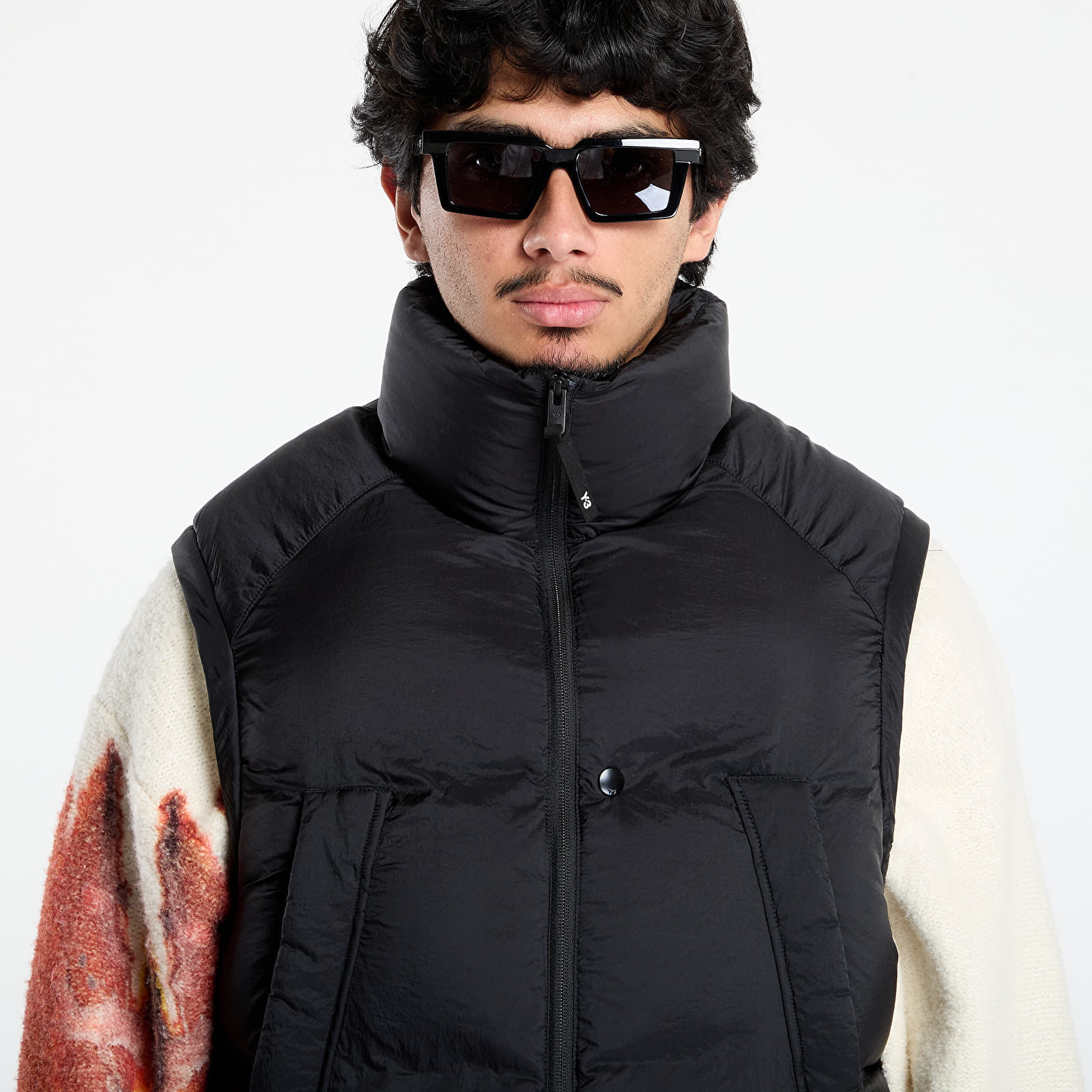 Vesty Y-3 M Puff Vest Black