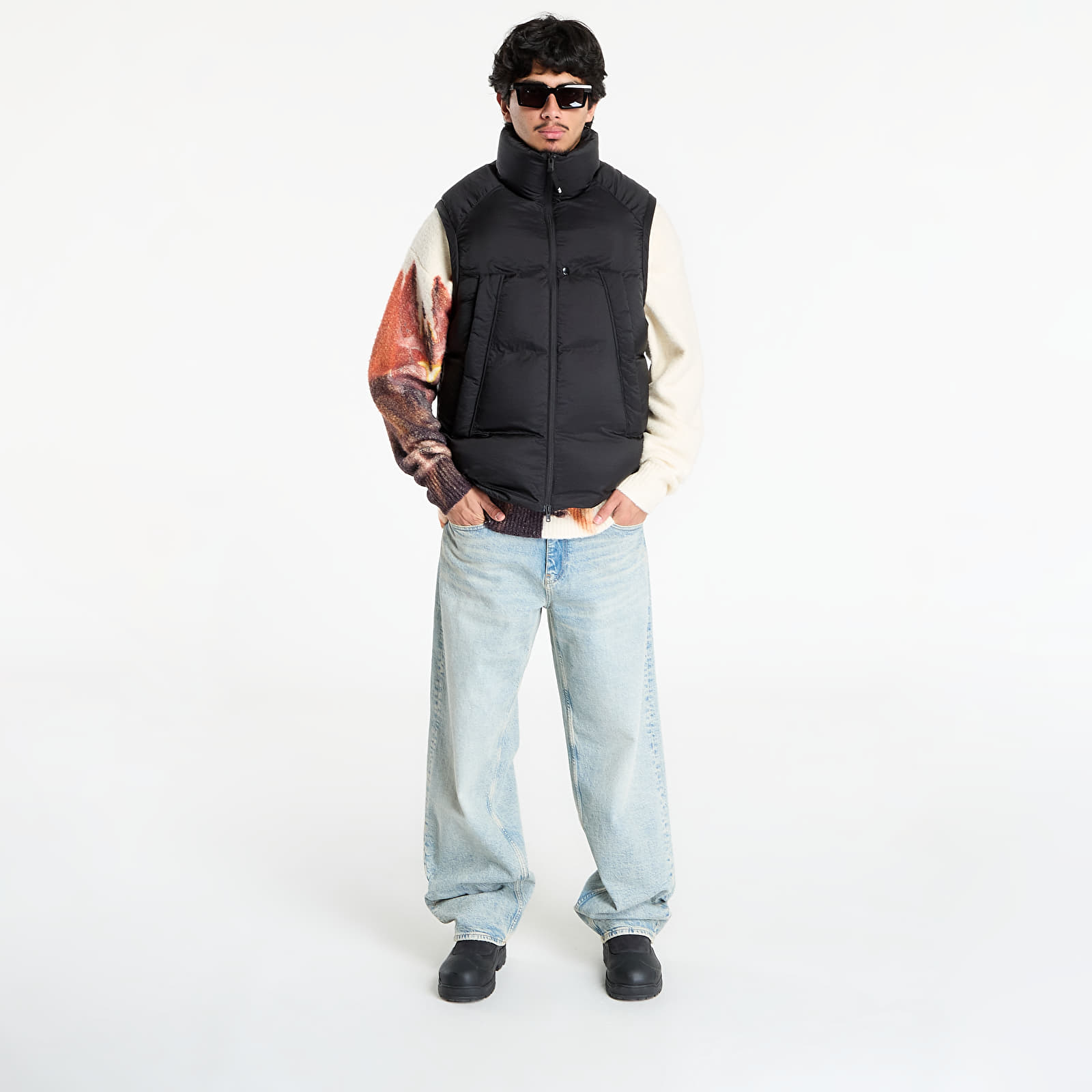 Vesty Y-3 M Puff Vest Black