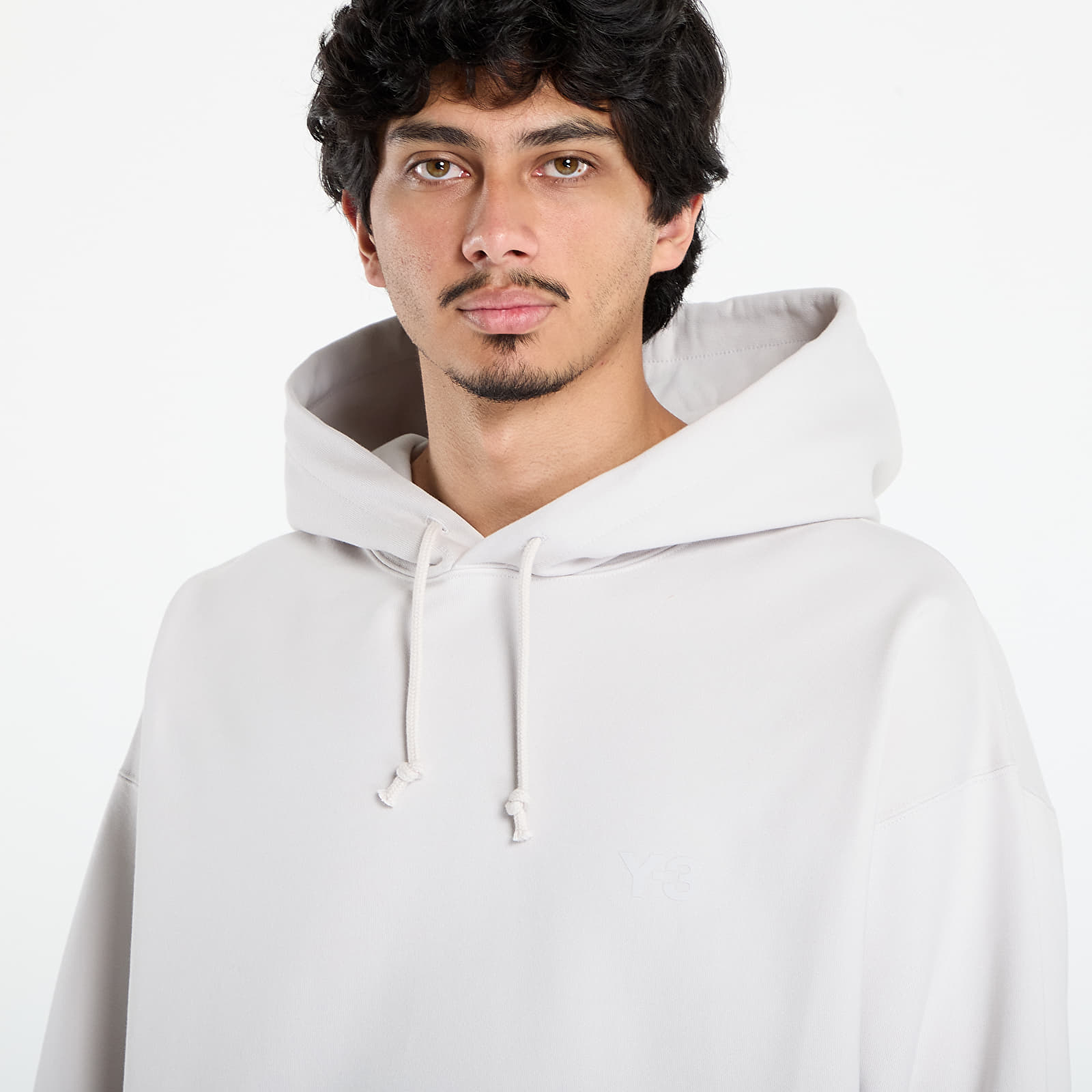 Hættetrøjer til mænd Y-3 Fl Hoodie UNISEX Chalk Pearl