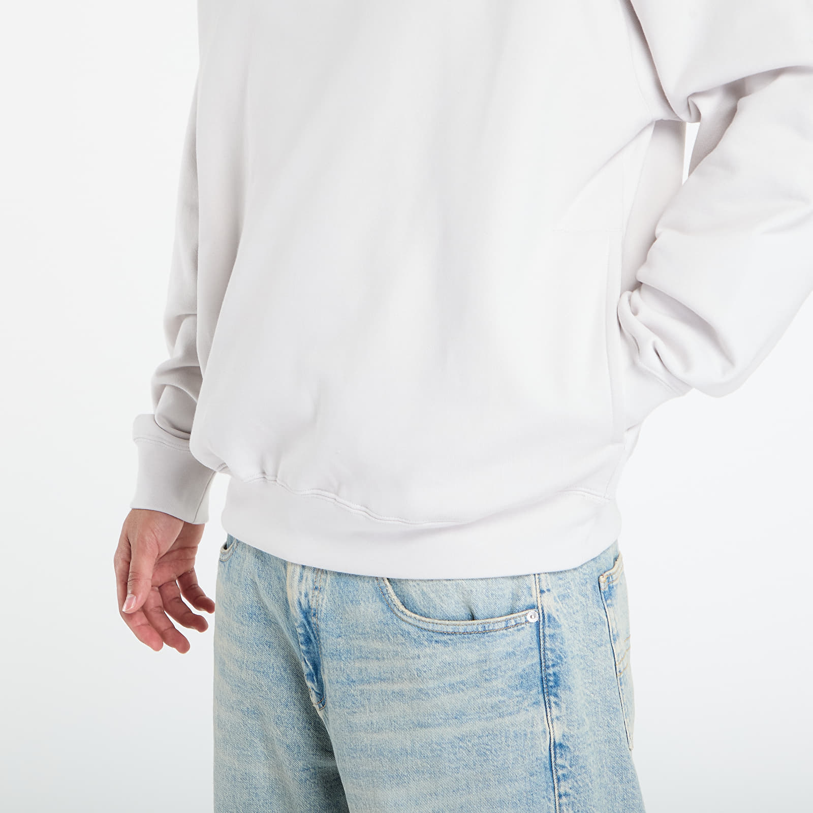 Hættetrøjer til mænd Y-3 Fl Hoodie UNISEX Chalk Pearl