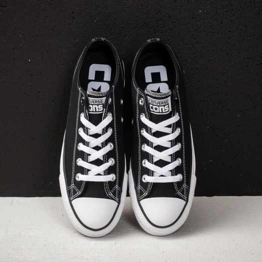 Men s shoes Converse Chuck Taylor All Star Pro Ox Black Black White Footshop