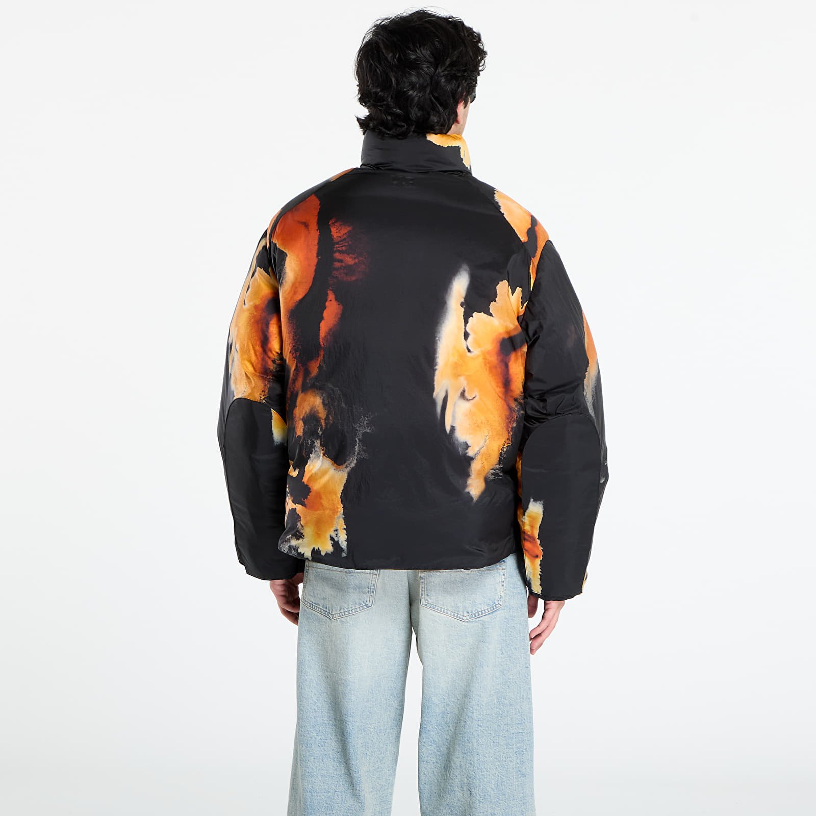 puffer chaquetas Y-3 M Aop Puff Jacket Multicolor