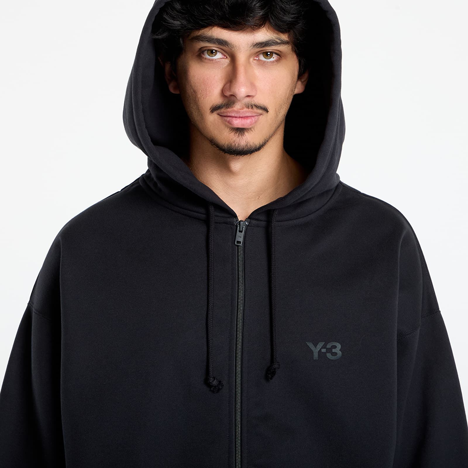 Hættetrøjer til mænd Y-3 Full Zip Hoddie UNISEX Black