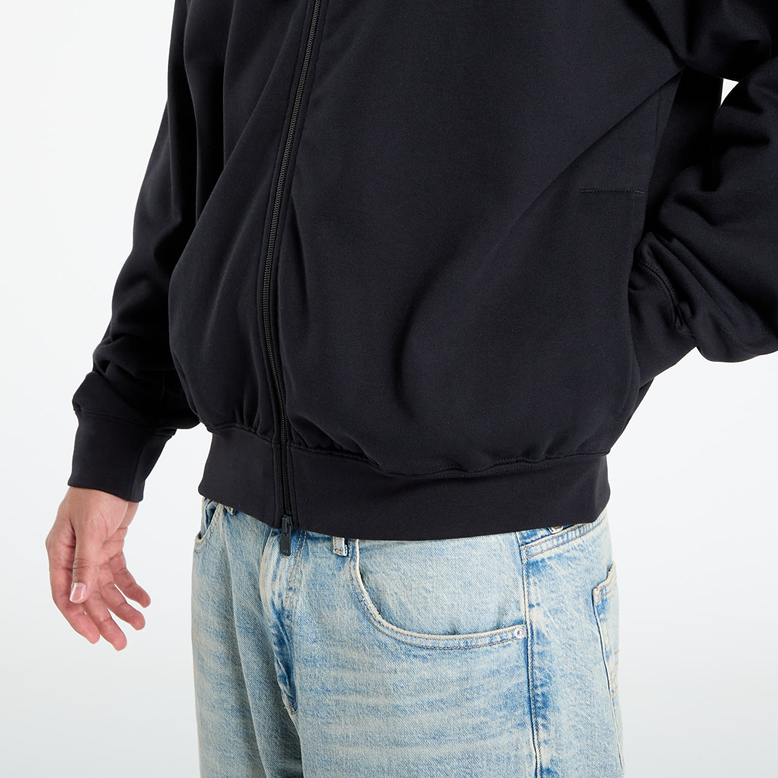 Hættetrøjer til mænd Y-3 Full Zip Hoddie UNISEX Black