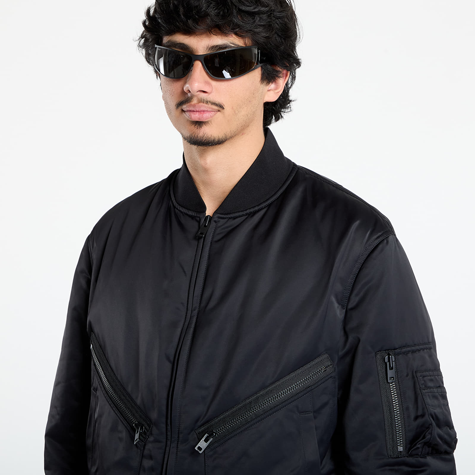 Bombery Y-3 M Bomber Jacket Black