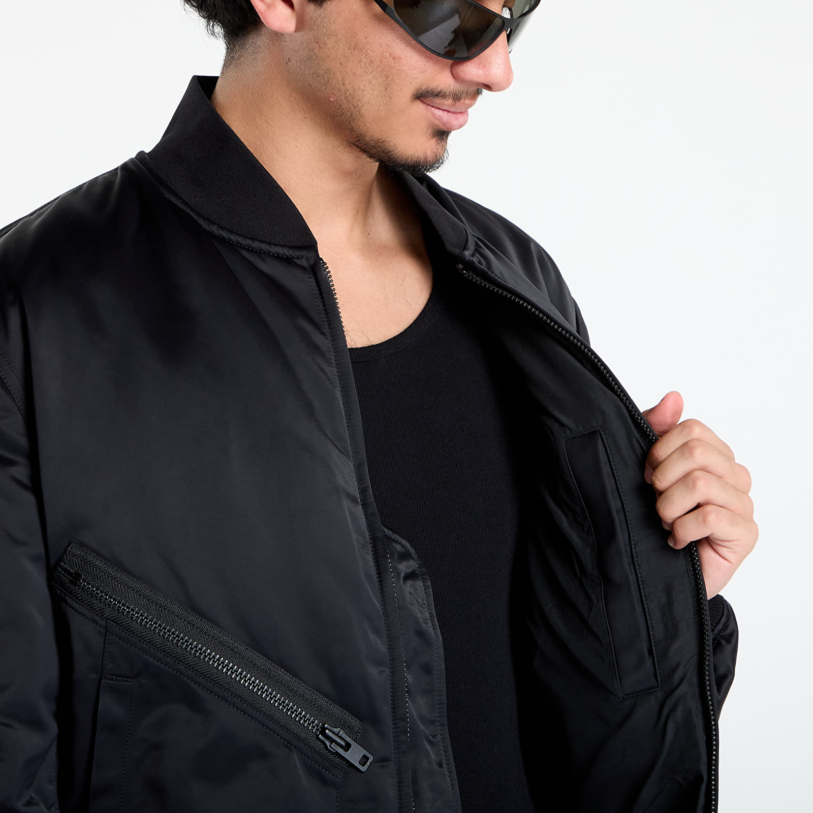 Bombery Y-3 M Bomber Jacket Black