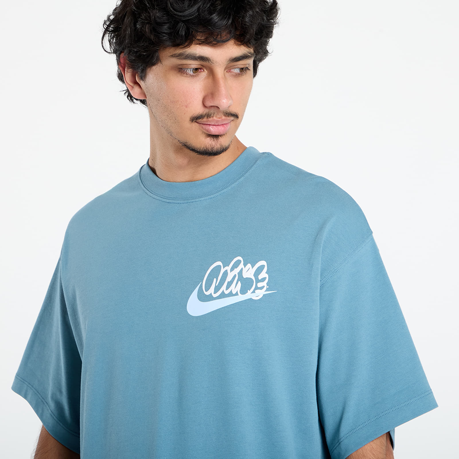 T-shirts Nike Solo Swoosh Men's T-Shirt Smokey Blue