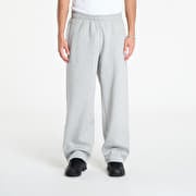 Nike Solo Swoosh Men's Fleece Open-Hem Pants Dk Grey Heather/ Lt Smoke Grey/ White