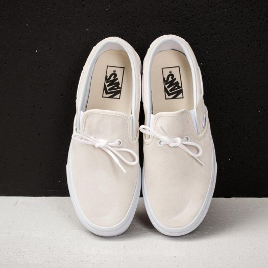 Men s shoes Vans Lacey 72 Suede Leather Lace Classic White Footshop