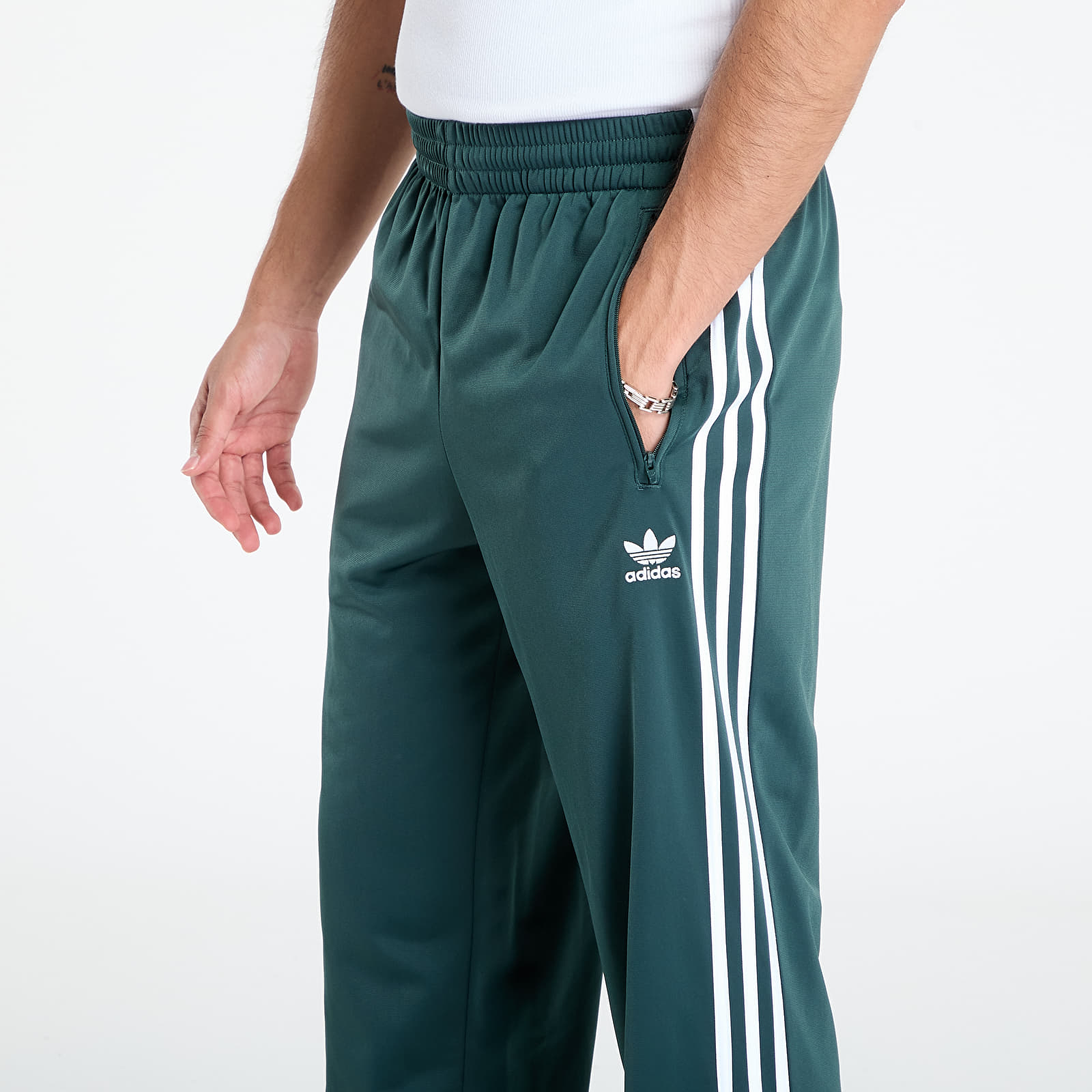 Jogger bikses adidas Adicolor Classics Firebird Track Tracksuit Bottoms Mineral Green