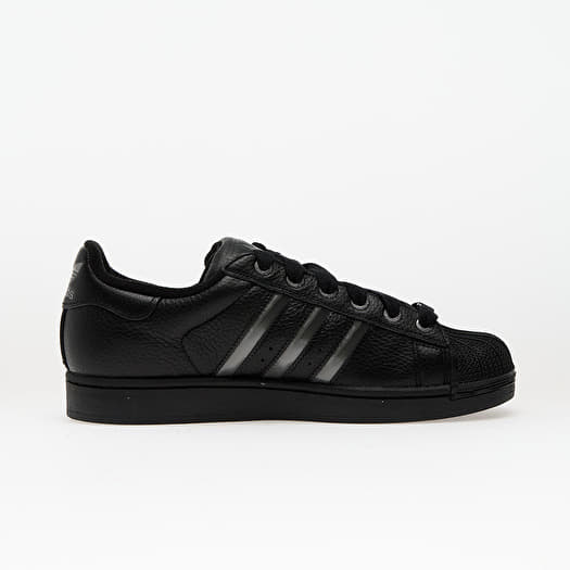 adidas Superstar II Core Black/ Metallic Silver/ Carbon US 6