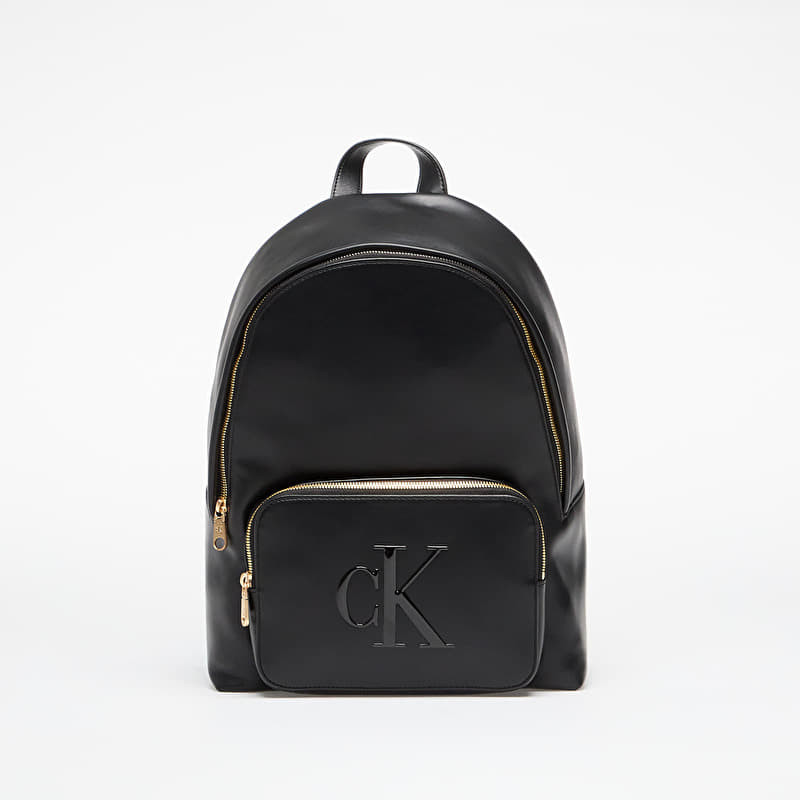 calvin klein black backpack leather Raised Round LV04D3155G With clean lines and a strong focus on quality Leather Backpack Rucksack Calvin Calvin