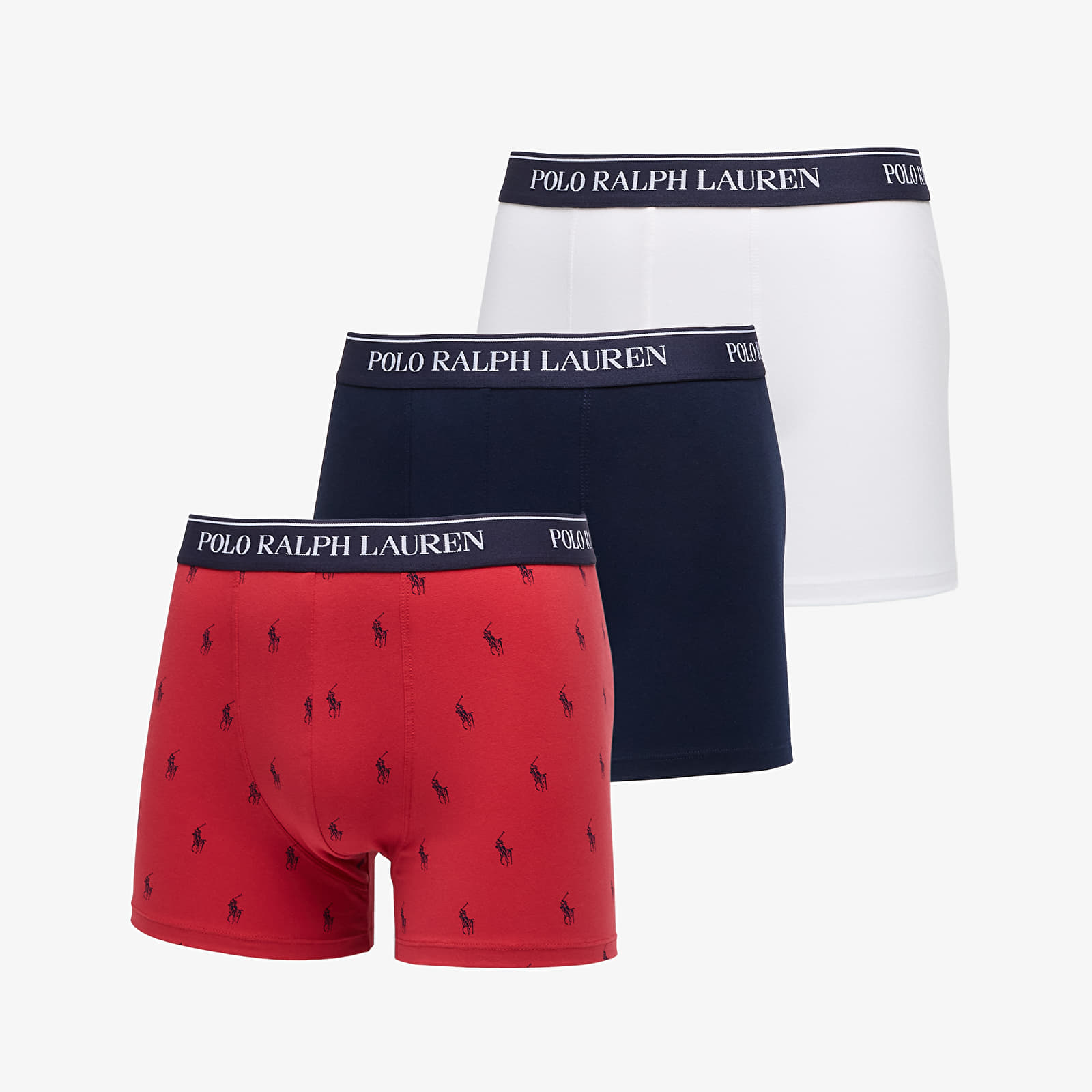 Boxerky Ralph Lauren Classic Trunk 3-Pack Multicolor