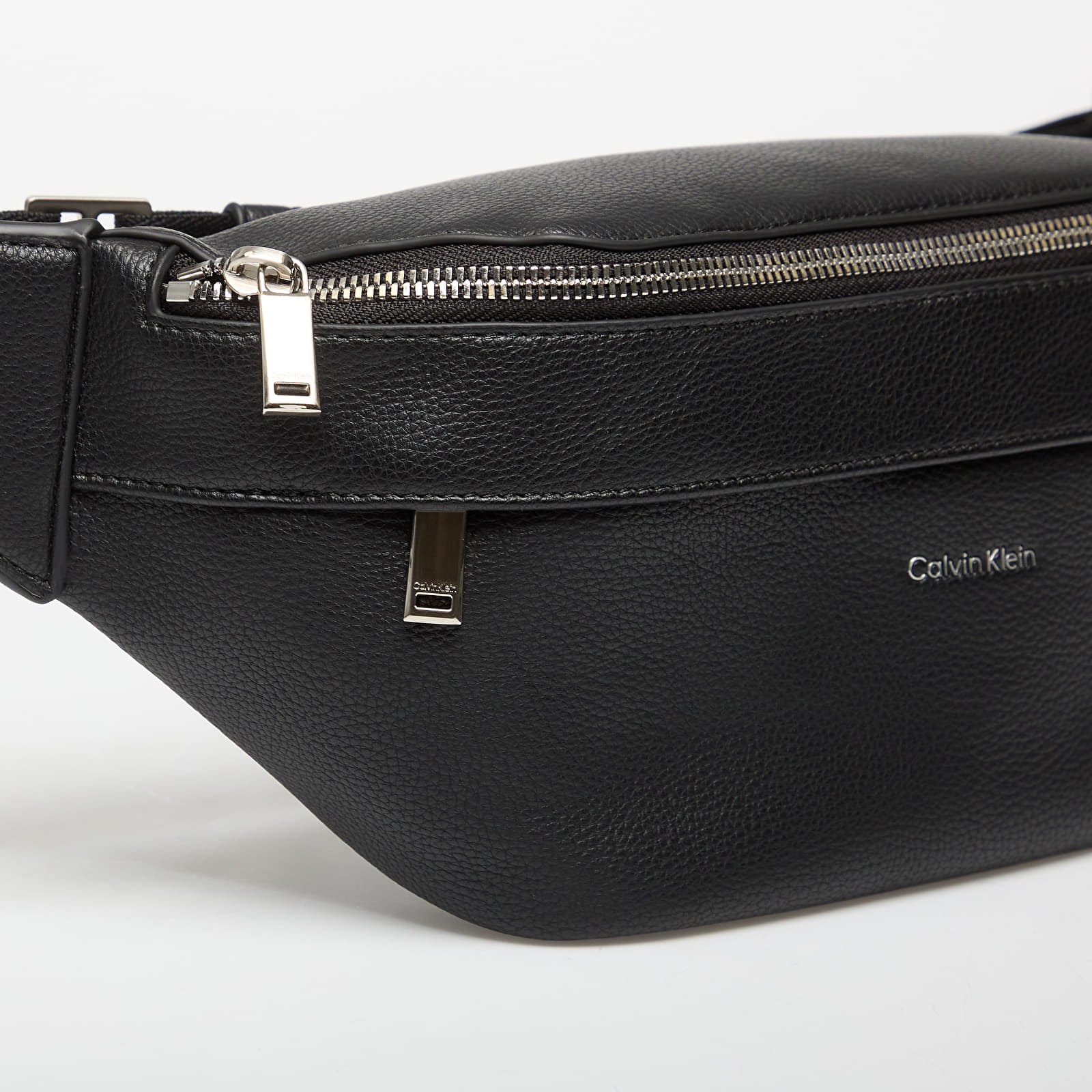 Genți de șold Calvin Klein Raised Waistbag Black