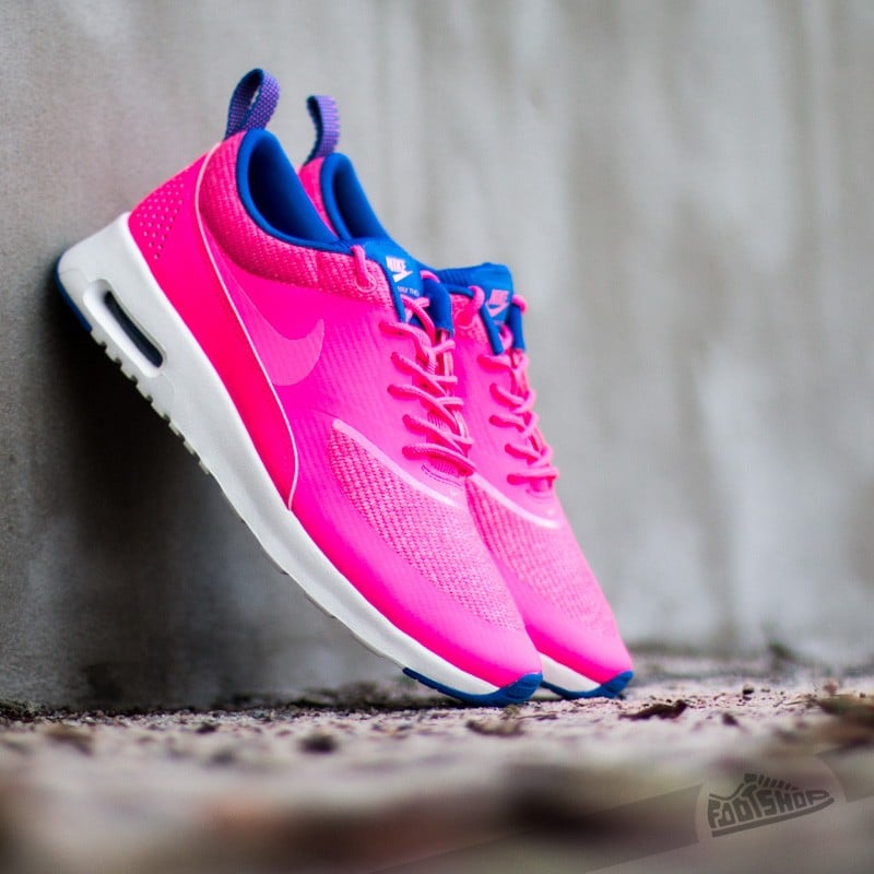 Air max thea pink and white online