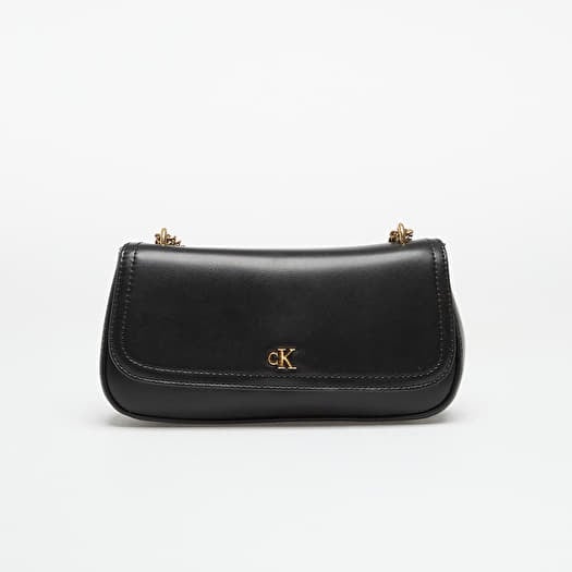 Calvin Klein Convertible Chain Small Bag Black/ Antique Light Gold