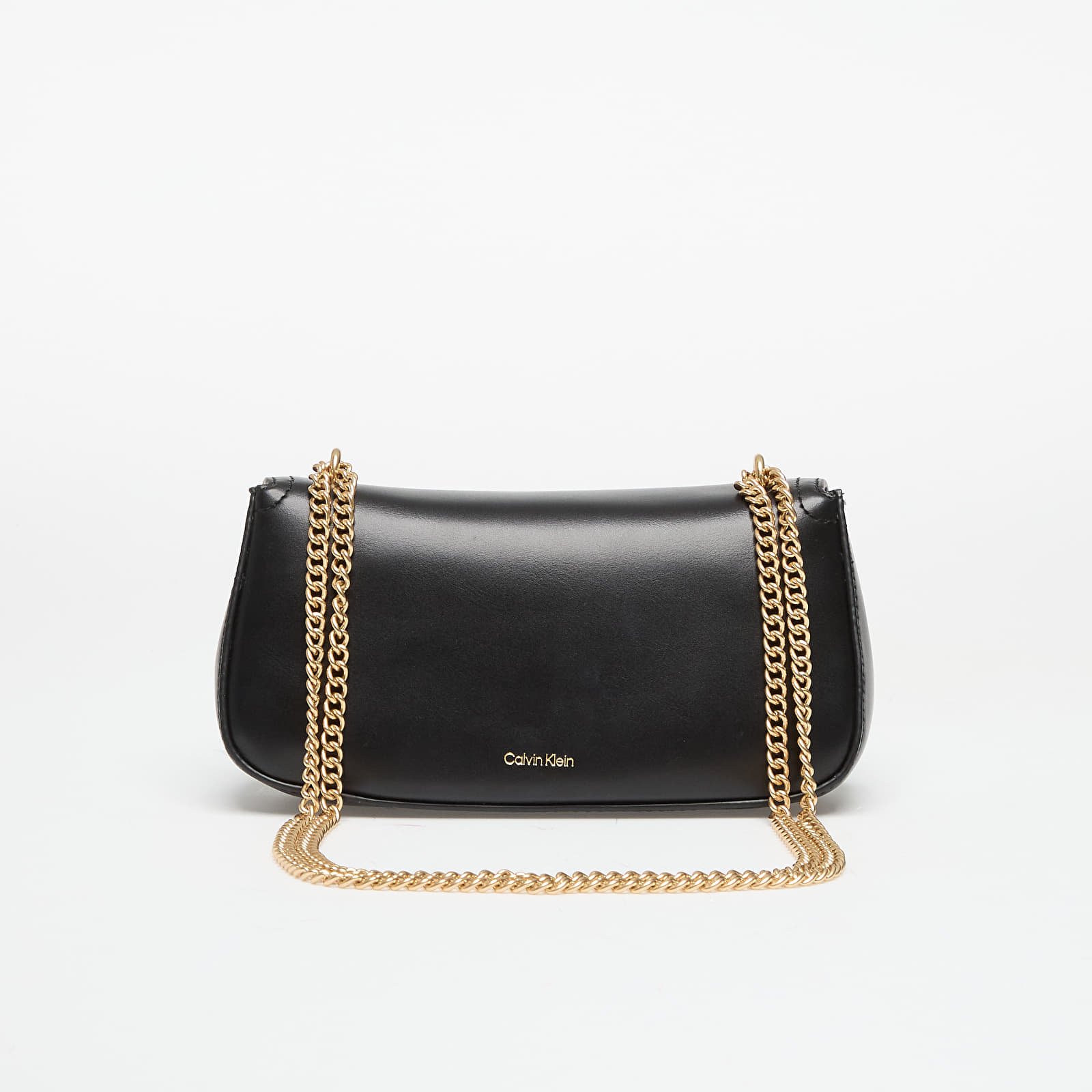 Kabelky Calvin Klein Convertible Chain Small Bag Black/ Antique Light Gold