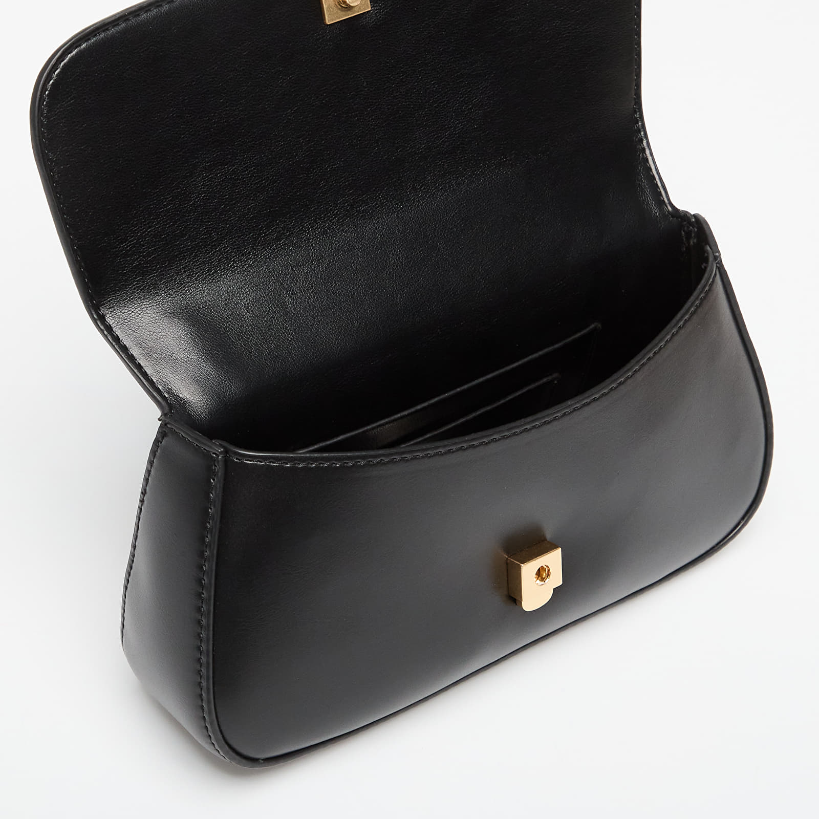 Kabelky Calvin Klein Convertible Chain Small Bag Black/ Antique Light Gold