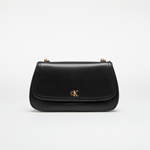 Calvin Klein Convertible Chain Medium Bag Black/ Antique Light Gold