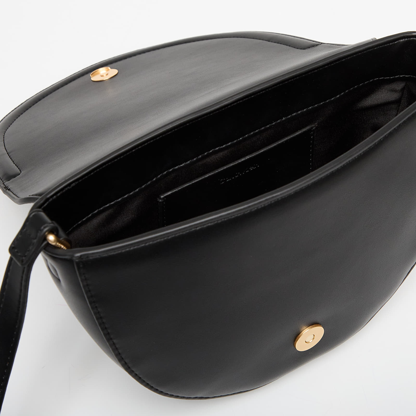 Håndtasker Calvin Klein Bold Saddle Crossbody Black