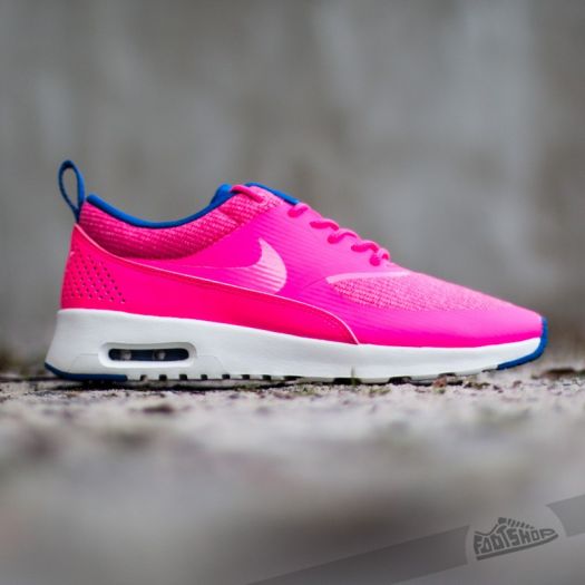 Nike thea pink blau hot sale