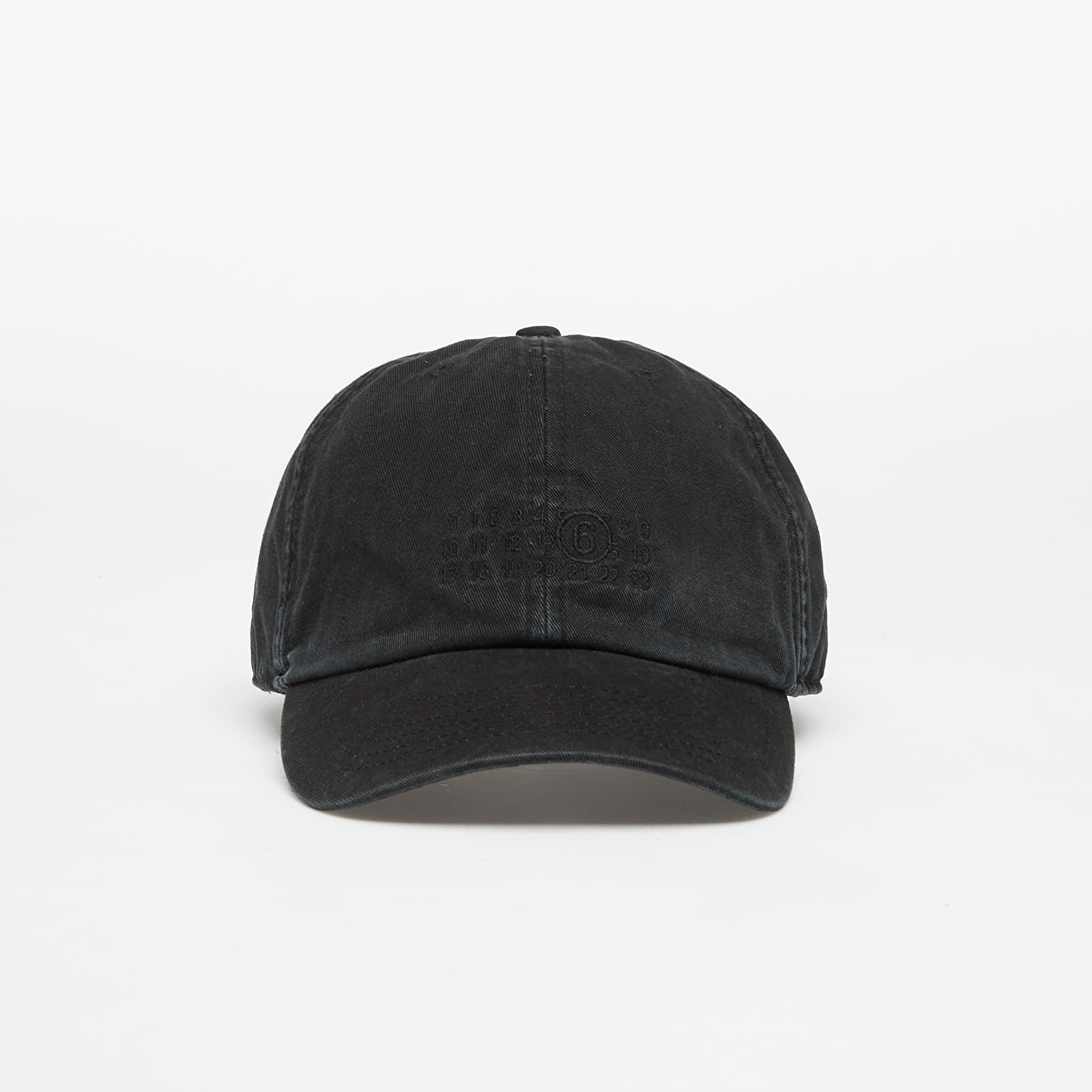 Caps MM6 Maison Margiela Hat Washed Black