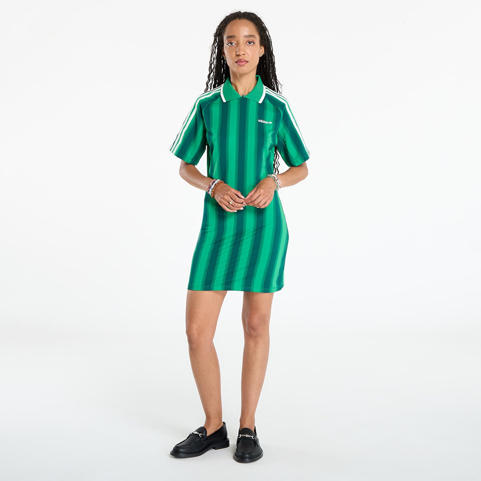 Haljine adidas Football Inspired Graphic Dress Green