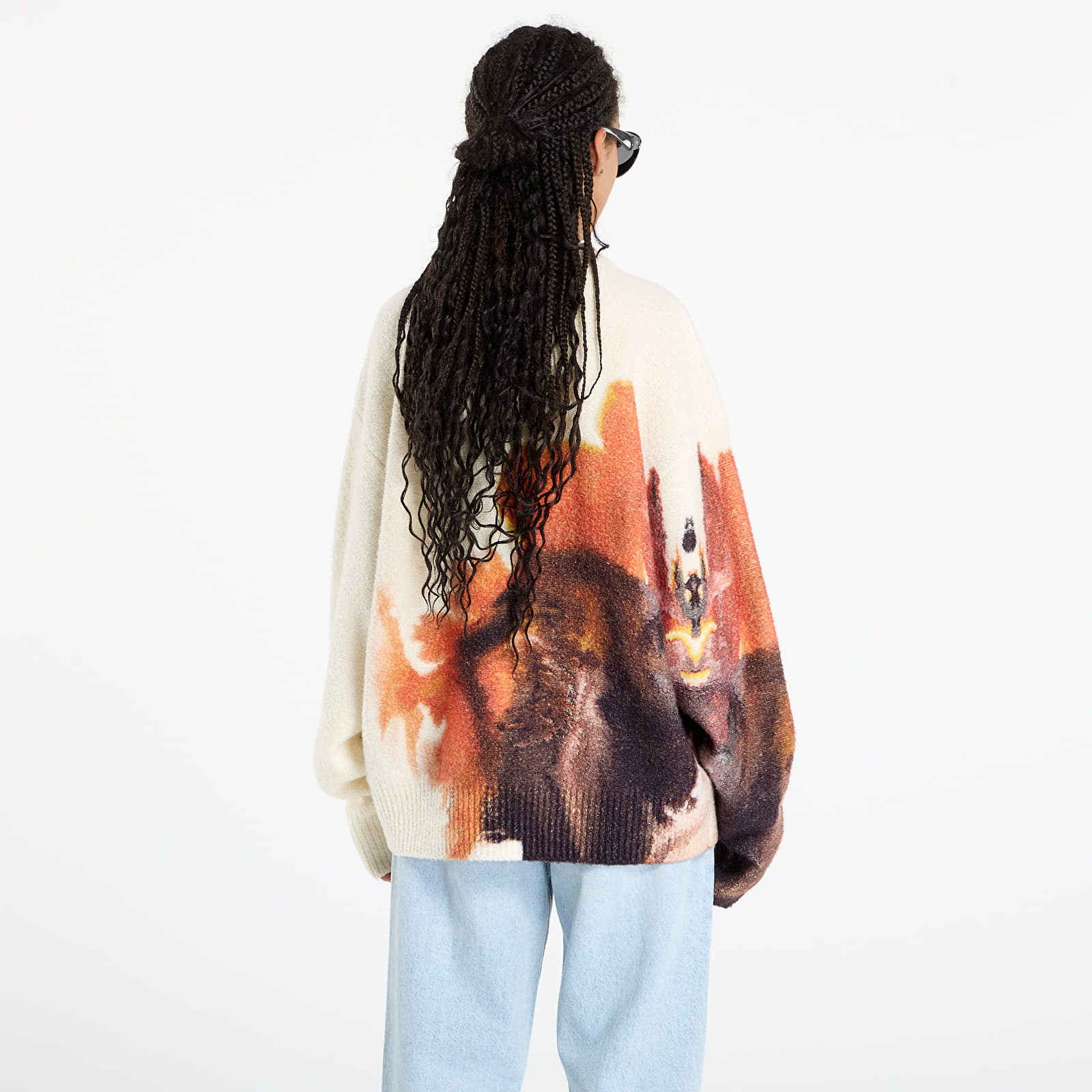 Trøjer Y-3 Graphix Knit Crew UNISEX Core White
