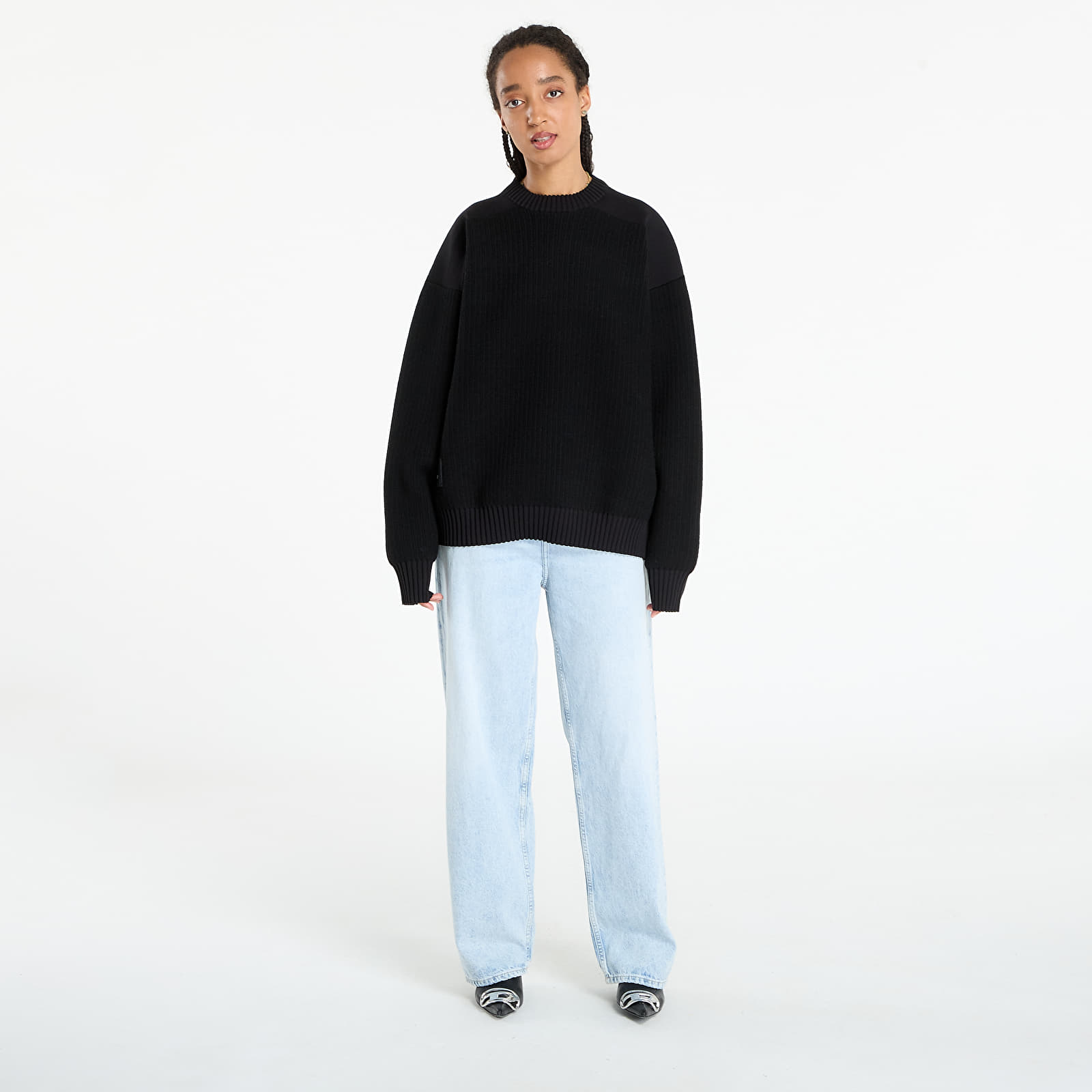 Trøjer Y-3 Padded Ut Crew UNISEX Black