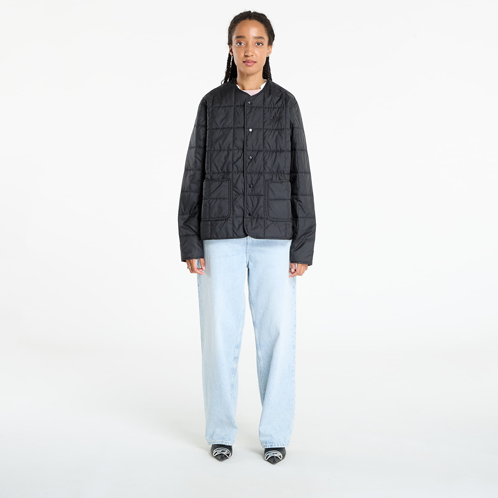Jackor adidas Essentials Quilted Liner Black