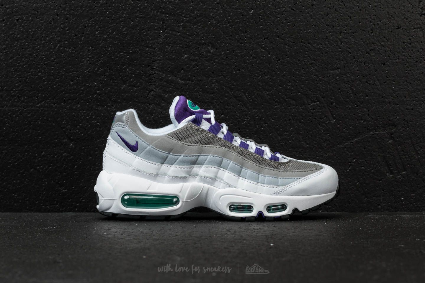 Sko til kvinder Nike Air Max 95 WMNS "Grape" White/ Court Purple