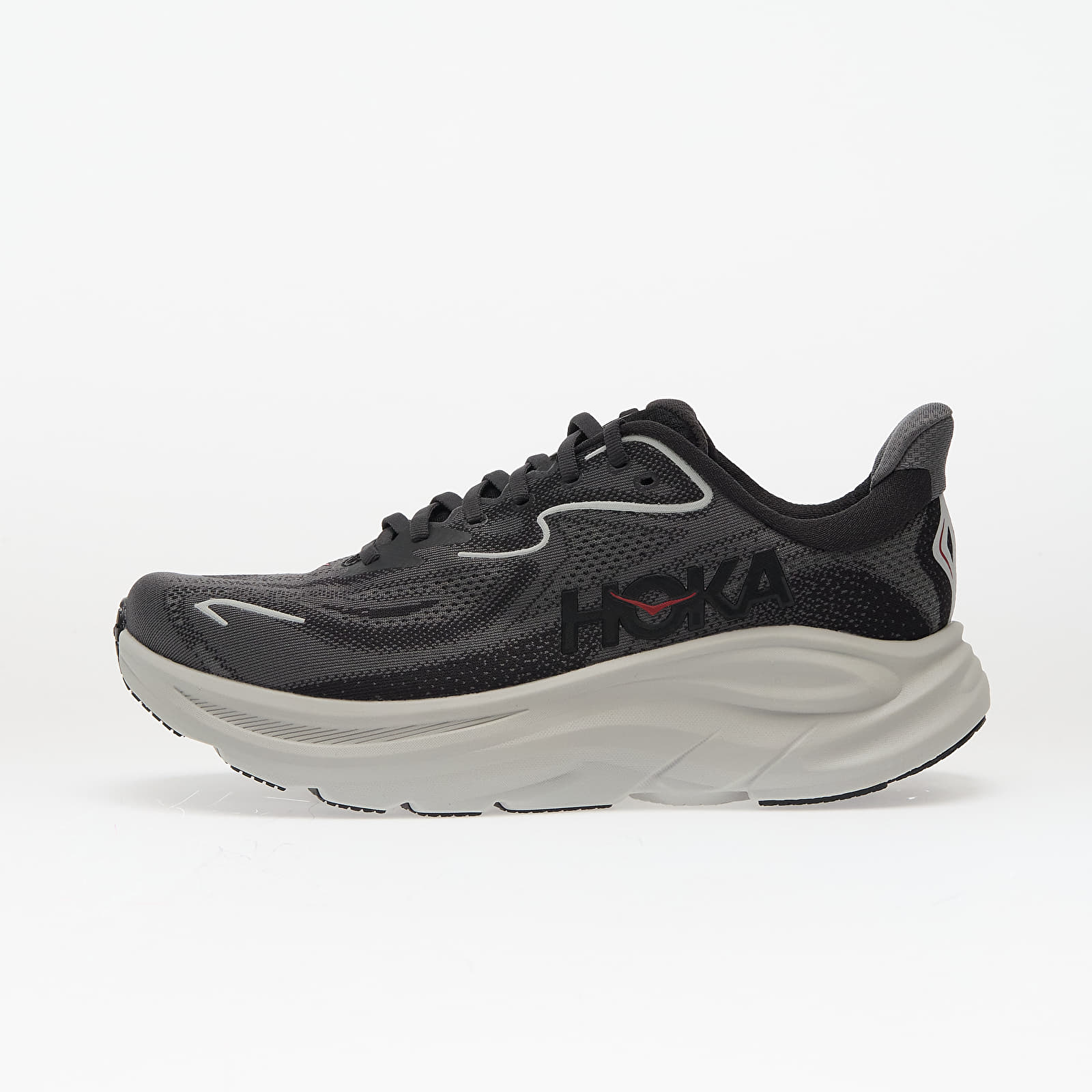 Pánske tenisky a topánky Hoka® M Clifton 10 Carbon Black/ Satellite Grey