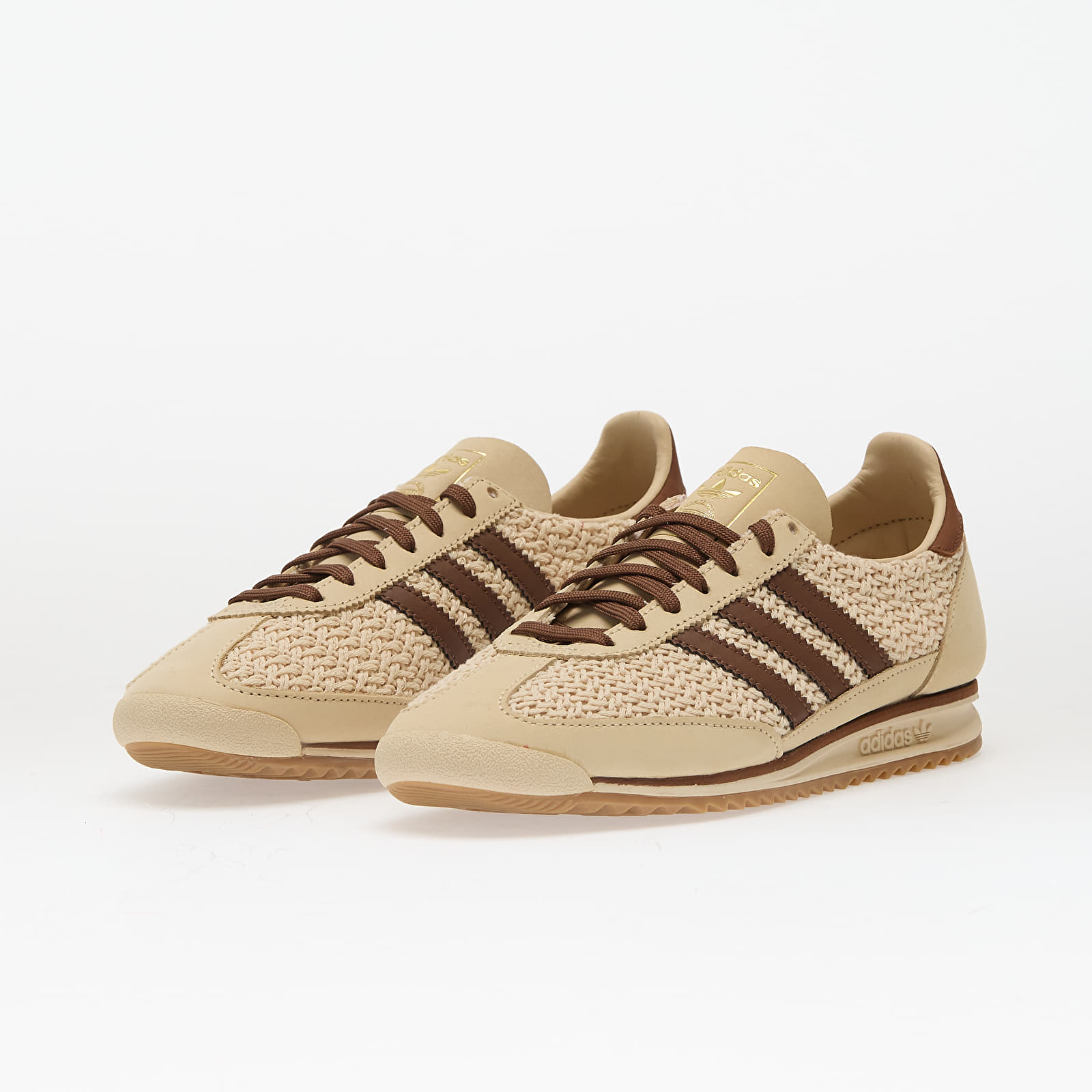 Skor för kvinnor adidas SL 72 Og W Sand Strata/ Preloved Brown/ Crew White