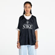 Nike Sportswear Women's V-Neck Jersey Top Black/ Sail/ College Grey/ Sail