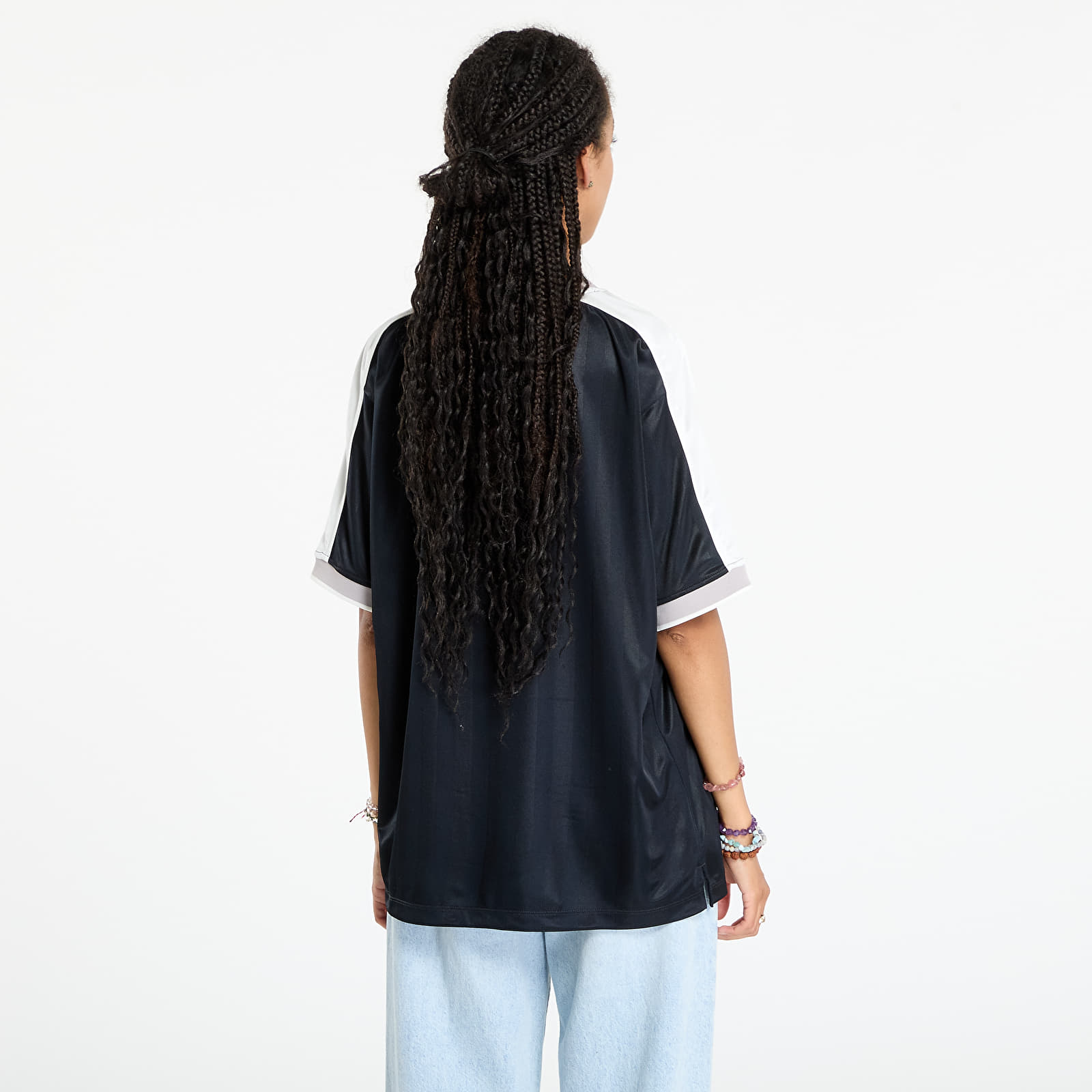 Tröjor Nike Sportswear Women's V-Neck Jersey Top Black/ Sail/ College Grey/ Sail
