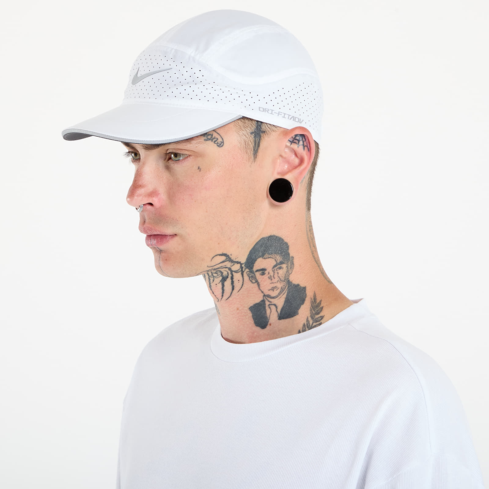 Kepsar Nike Dri-FIT ADV Fly Unstructured Reflective Cap White/ Anthracite/ Reflective Silv