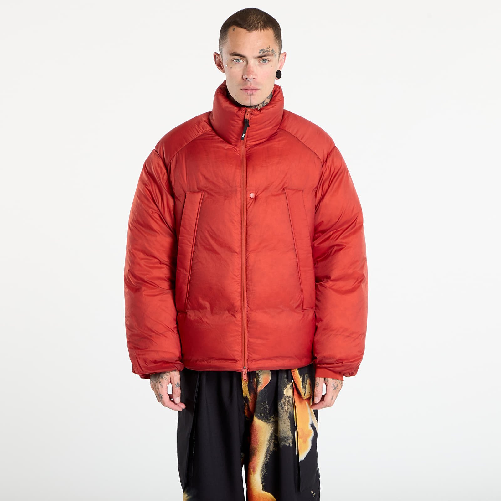 Jacheta Y-3 M Puff Jacket Tribe Orange XL