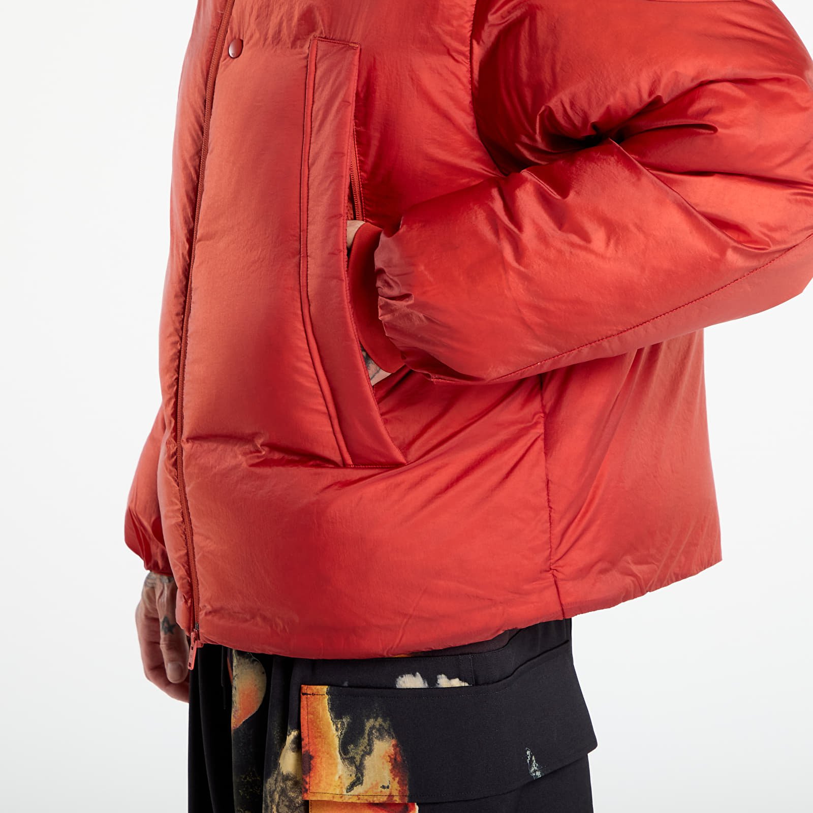 Pufferjackor Y-3 M Puff Jacket Tribe Orange