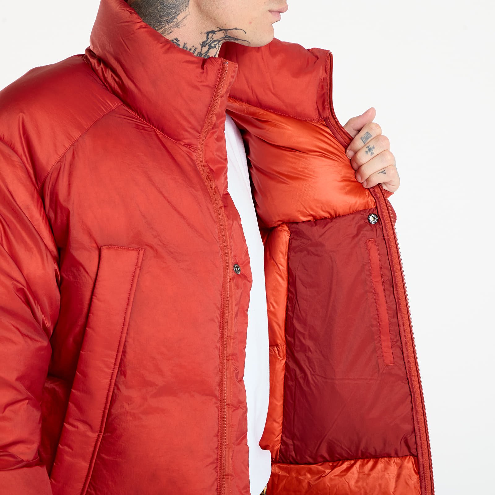Pufferjackor Y-3 M Puff Jacket Tribe Orange