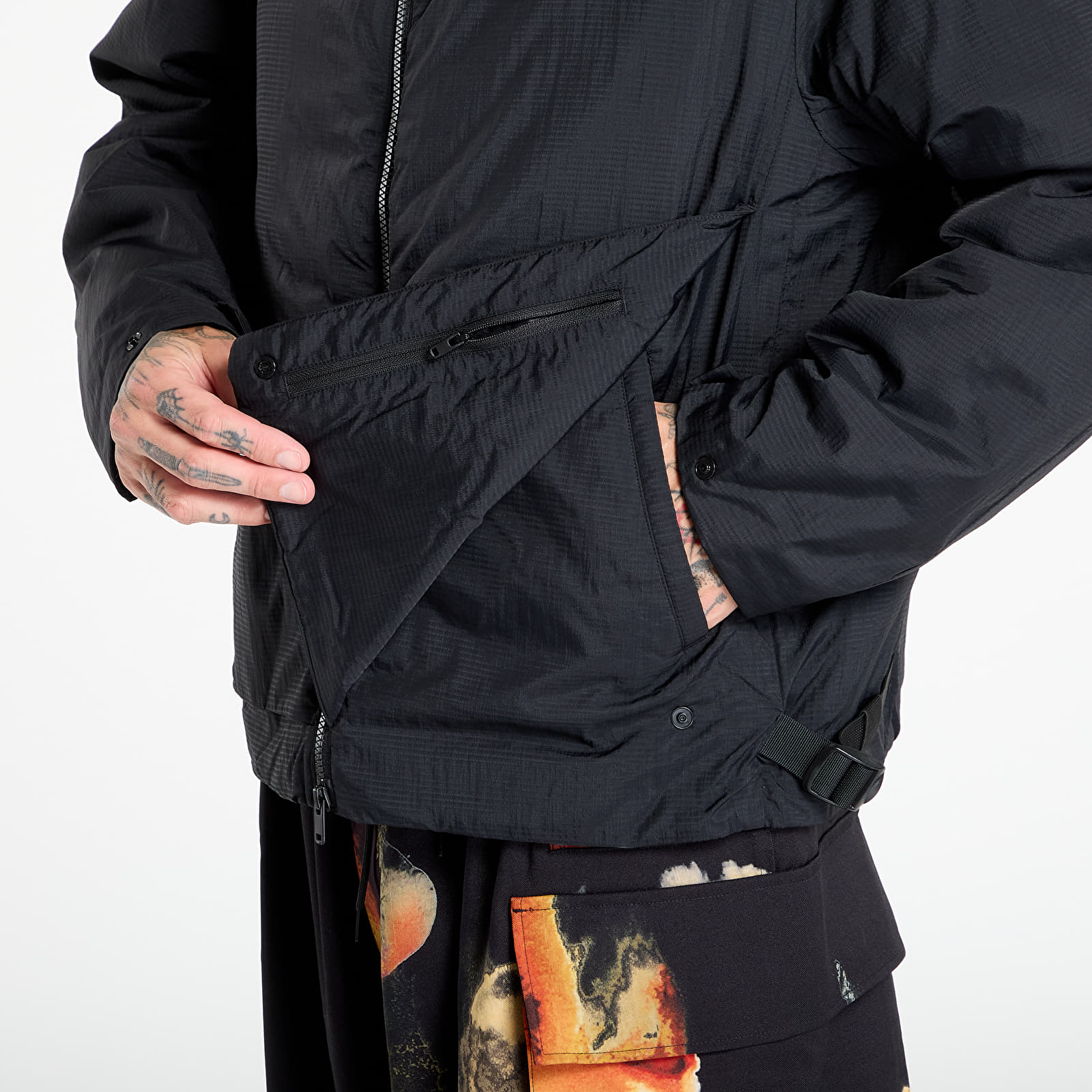 Pufja jakas Y-3 M Liner N Jacket Black