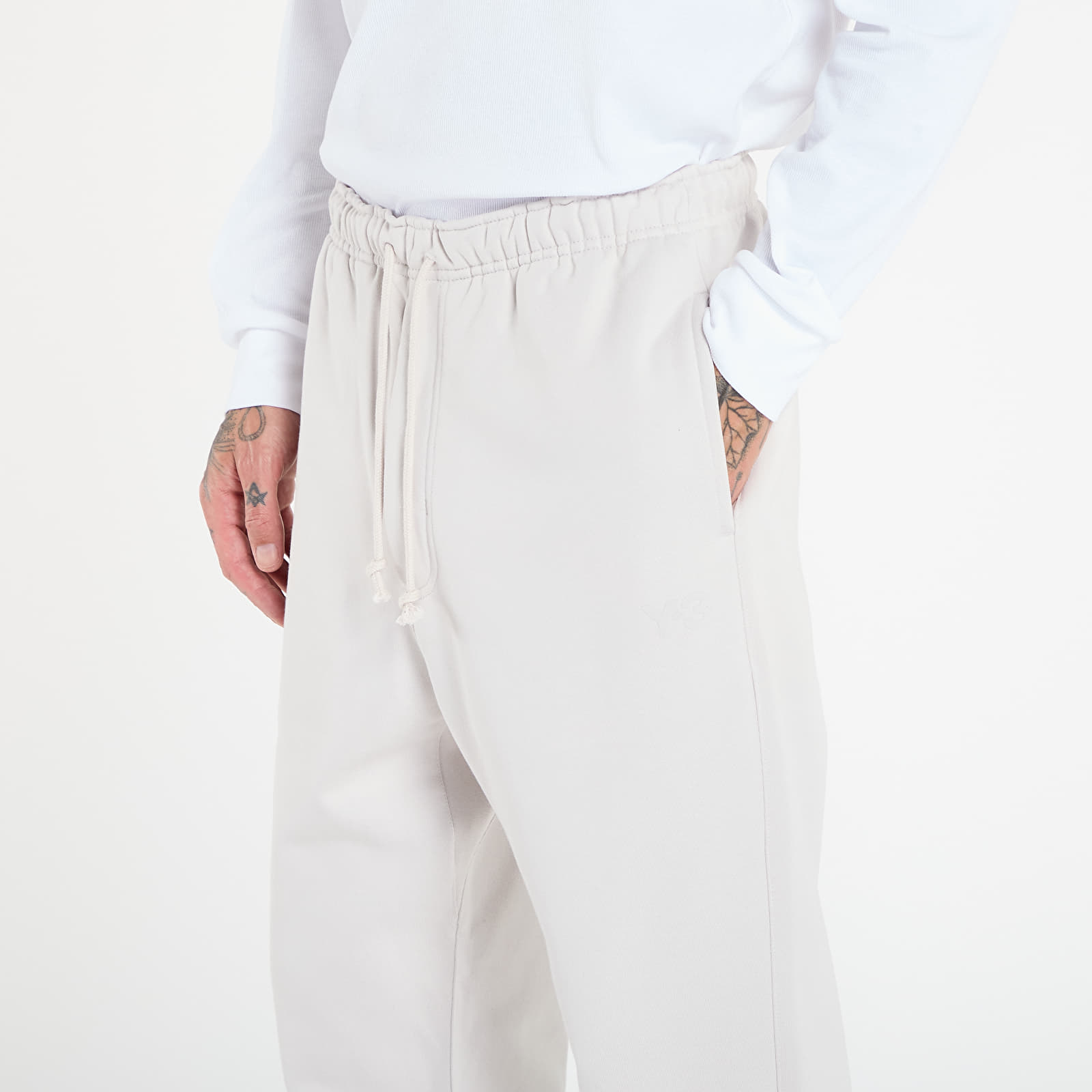Joggingbyxor Y-3 Fleece Trackpant UNISEX Chalk Pearl