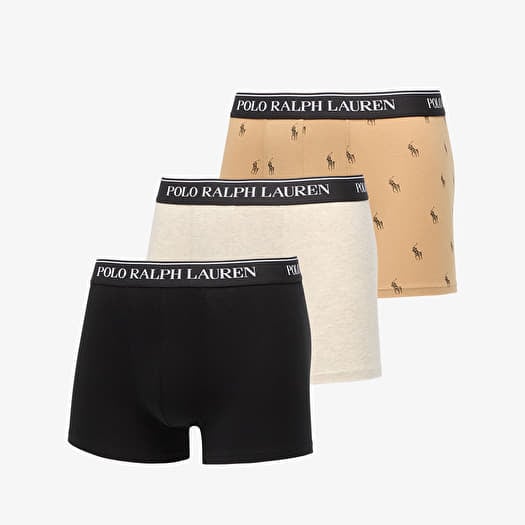 Ralph Lauren Classic Stretch Cotton Trunk-3 Pack Multicolor