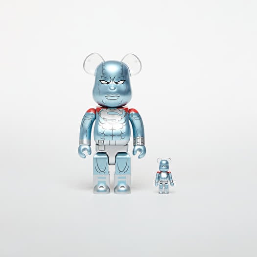 Medicom Toy BE@RBRICK Steel 100% & 400% Set